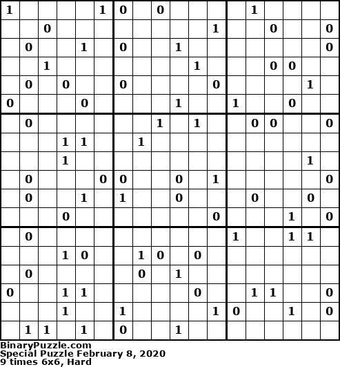 Binary Puzzle