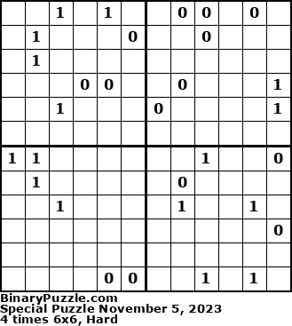 Binary Puzzle