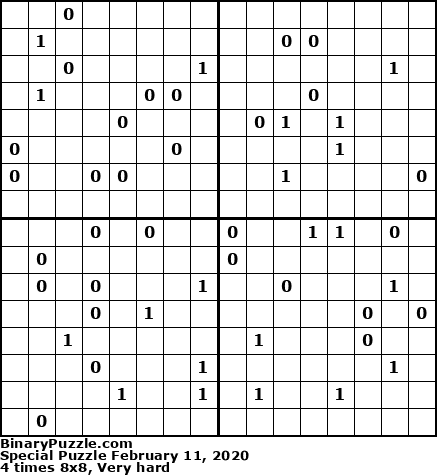 Binary Puzzle