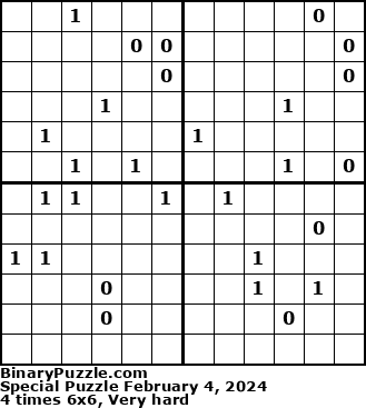 Binary Puzzle