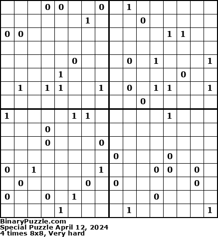 Binary Puzzle