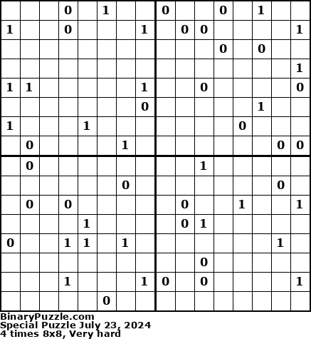 Binary Puzzle