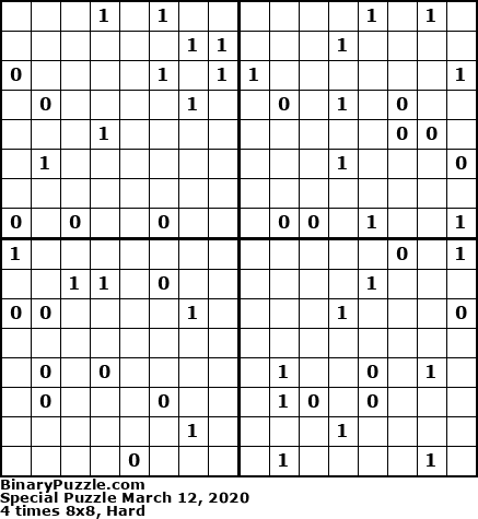 Binary Puzzle