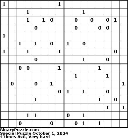 Binary Puzzle