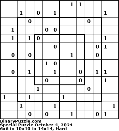 Binary Puzzle