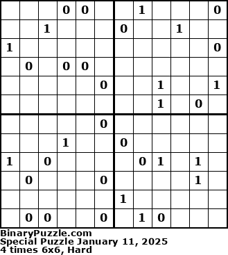 Binary Puzzle