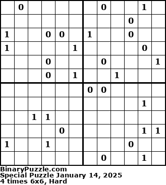 Binary Puzzle