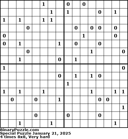 Binary Puzzle