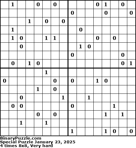 Binary Puzzle