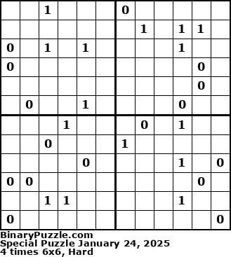 Binary Puzzle