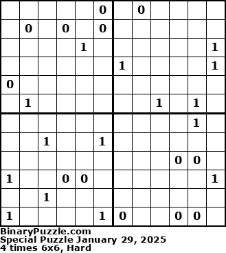 Binary Puzzle