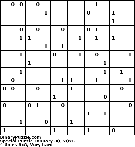 Binary Puzzle