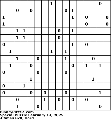 Binary Puzzle