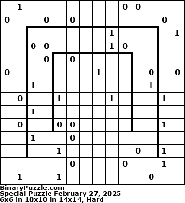 Binary Puzzle