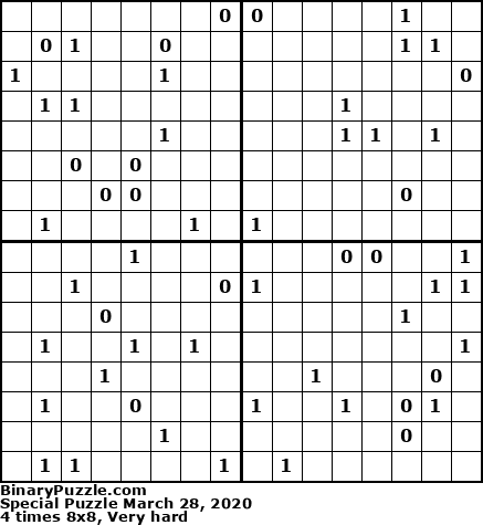 Binary Puzzle