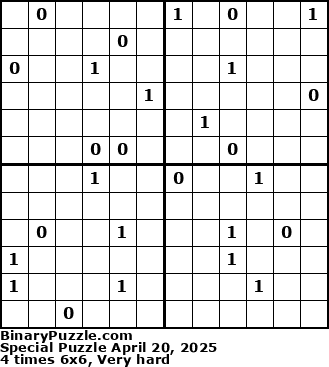 Binary Puzzle