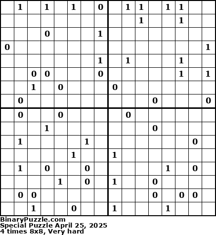 Binary Puzzle