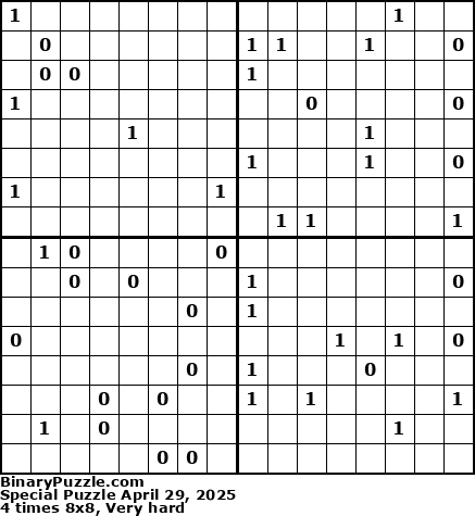 Binary Puzzle