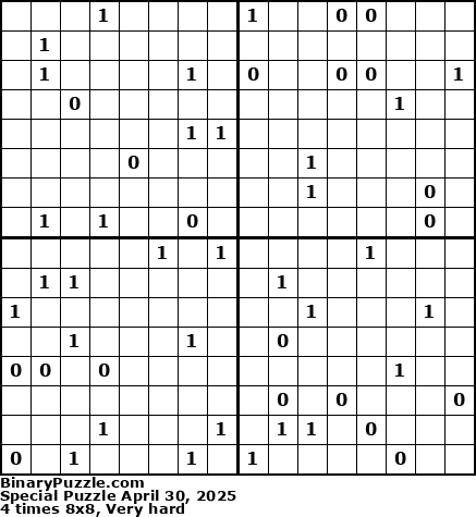 Binary Puzzle