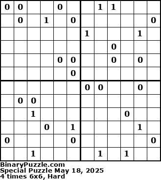 Binary Puzzle