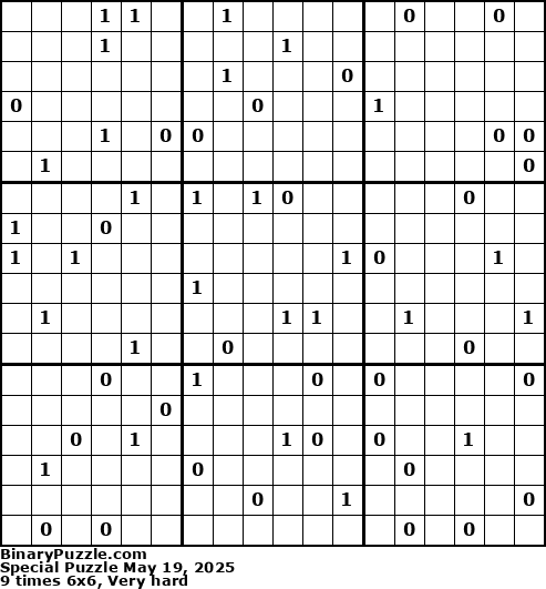 Binary Puzzle