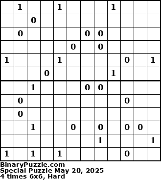Binary Puzzle