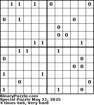Binary Puzzle