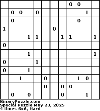 Binary Puzzle
