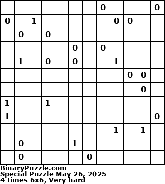 Binary Puzzle