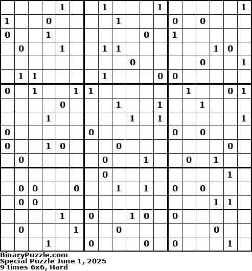 Binary Puzzle