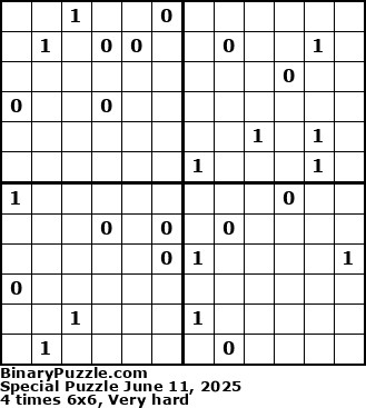 Binary Puzzle