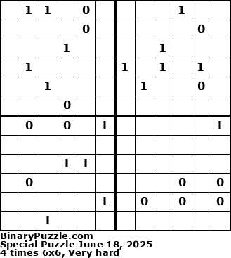 Binary Puzzle