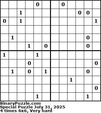 Binary Puzzle