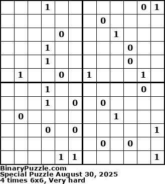 Binary Puzzle