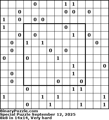 Binary Puzzle