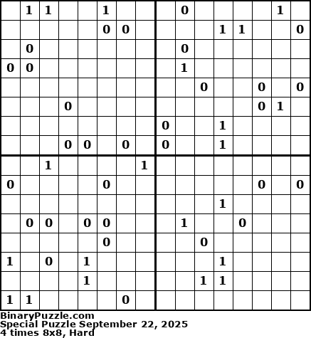 Binary Puzzle