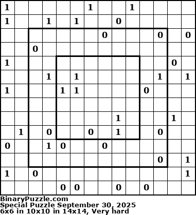 Binary Puzzle