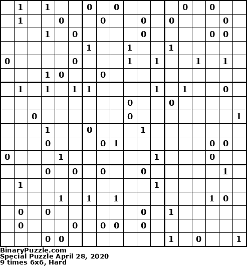 Binary Puzzle