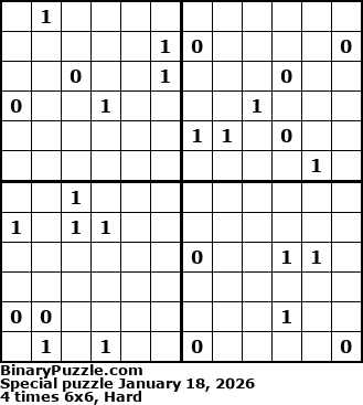 Binary Puzzle