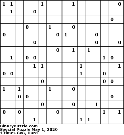 Binary Puzzle