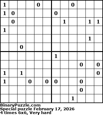 Binary Puzzle