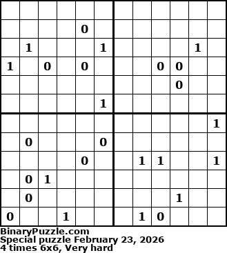 Binary Puzzle