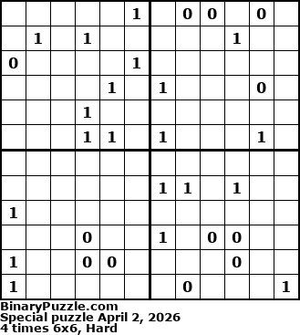 Binary Puzzle
