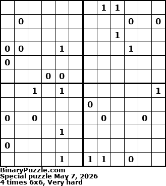Binary Puzzle