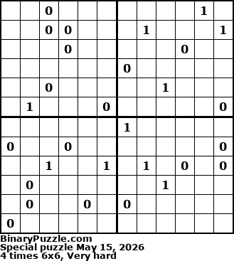 Binary Puzzle
