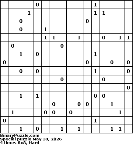 Binary Puzzle