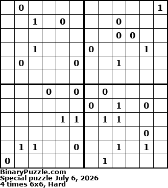 Binary Puzzle