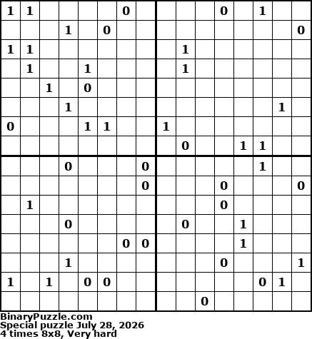 Binary Puzzle