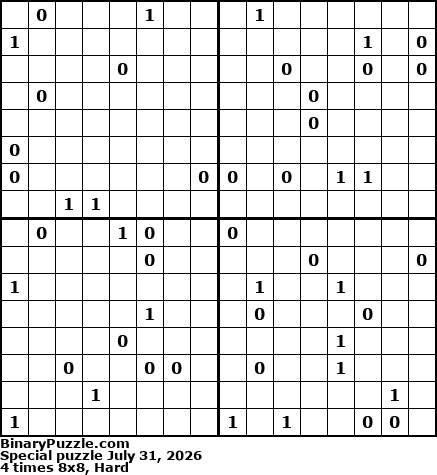 Binary Puzzle