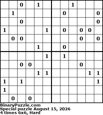 Binary Puzzle